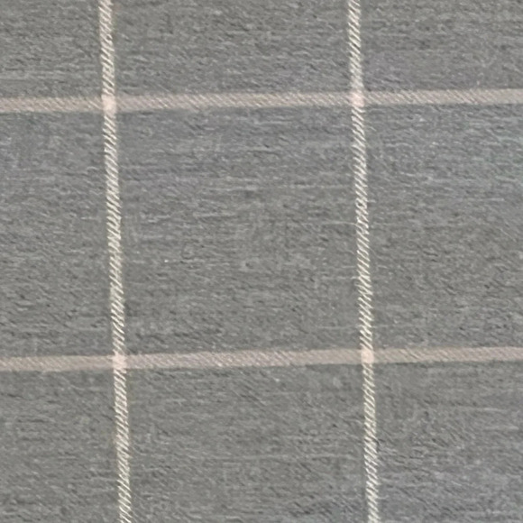 Express Gray Plaid Lined Midi Skirt Size 8 - Picture 2 of 13